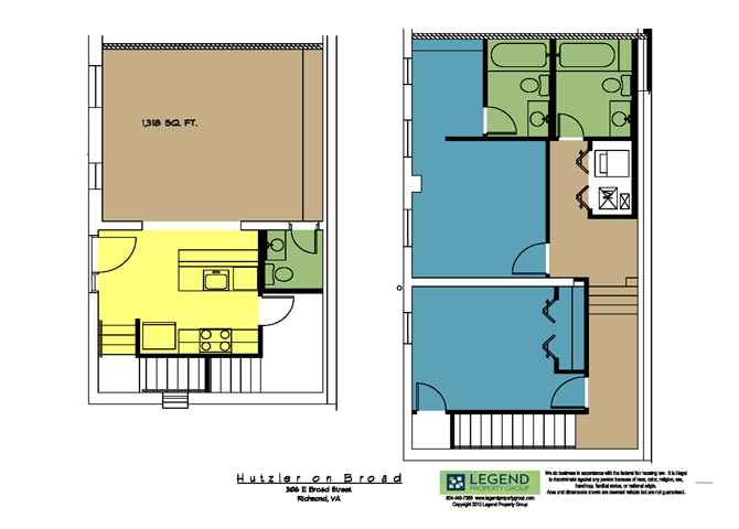 Floorplan Hutzler 1A
